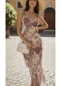 Floral Print Maxi Dress