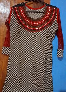 Combo For Two Rajasthani Pattern Kurtis