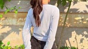 Light Blue Cardigan Sweater