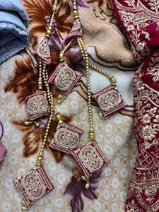 Maroon Embroidered Lehenga Choli