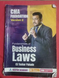 CMA Foundation Business Laws