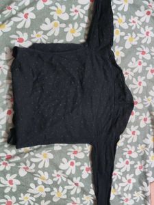 Stylish Black Long Sleeve Shirt