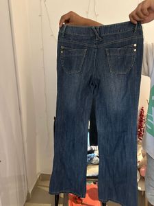 Wide Leg Denim Jeans