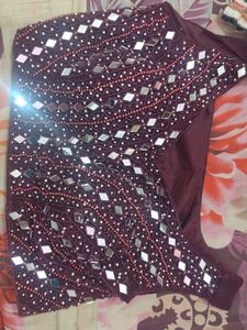 Pre Draped Ruffle Saree