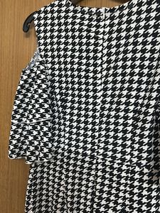 SHEIN Houndstooth Pattern Dress