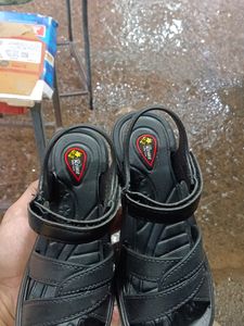 Girls Black Sandels