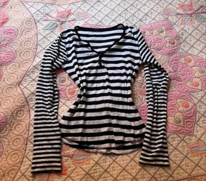 Emo Punk Long Sleeves Top