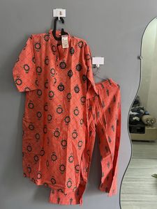 Printed Kurta Set (XL)
