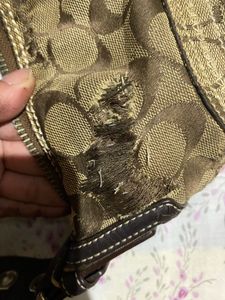 Vintage Y2K Coach Signature Soho Hobo Bag