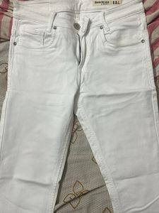 White Coloured Mufti Jeans