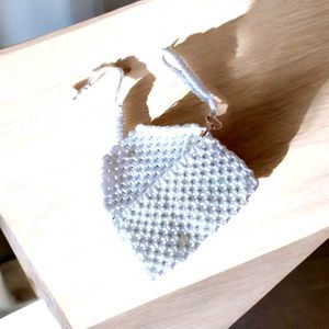 Handmade Macrame Clutch