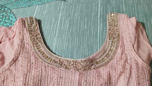 Peach Beautiful Sharara