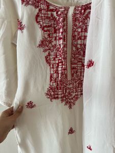 Elegant Embroidered Kurta Set