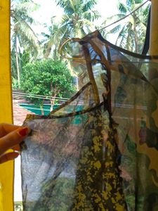 Camo Print Ruffle Mini Dress/ Top