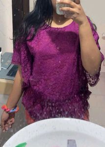 Pink Party Top