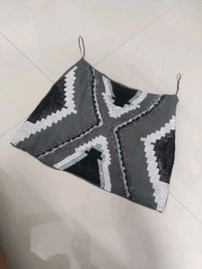 Geometric Pattern Bead Skirt
