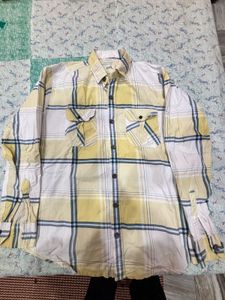Yellow Plaid Shirt