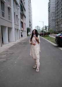 Elegant Kurta Palazzo Set