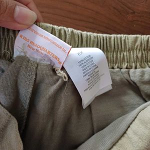 Kids Floral Skorts with Ruffle Hem n Embroidery