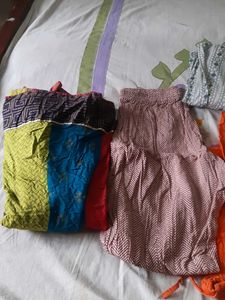 4 Damaged Cotton Pants And Kurta