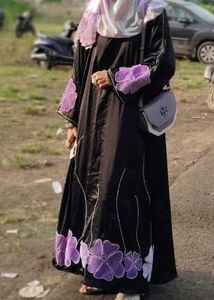 💜New Trending Floral Kali Abaya 💜