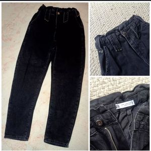 Zara Black Denim Jeans