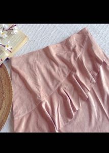 Mango Suede Short Skirt