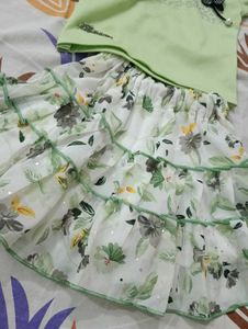 Skirt &amp;Top For Baby Girl