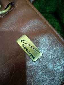 Brown Travel Cargo Tote Bag