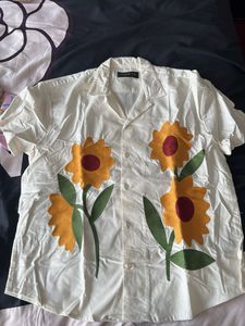 Sunflower Print Shirt