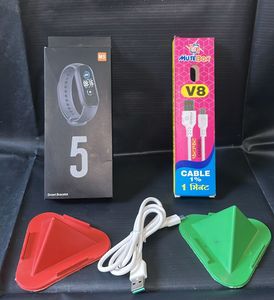 3 Pcs Combo M5,micro Cable, Mobile Stand