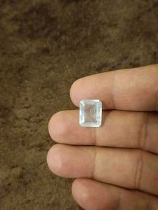 Emerald Cut Aquamarine Gemstone