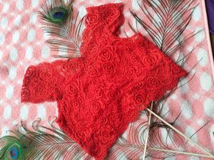 Crimson Lace Bralette – Romantic ,Radiant, Refined
