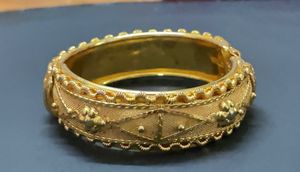 Gold Bangle Set