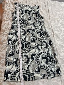 Paisley Print Sleeveless Dress