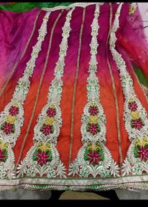 Chaniya Choli Style Saree