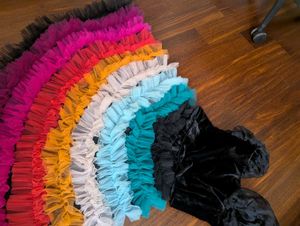 Littl Muffet rainbow Lehenga