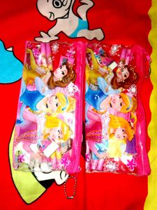 2 Transparent Barbie Pencil Kit Pouc