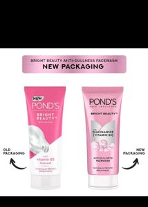 ✨ Ponds Bright Beauty Face Wash.