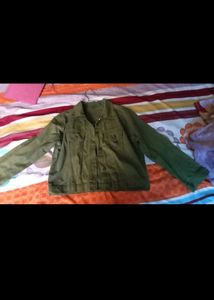 Vintage Olive Green Corduroy Jacket