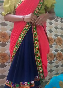 Ethnic Pink Saree
