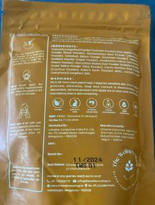 The Wellness Shop Turmeric Facial Wax