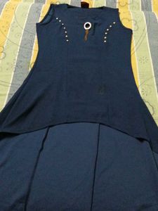 Cute Navy Blue Dress