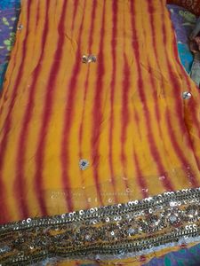 Linen Saree With Blouse