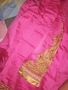 Pink Embroidered Kurta
