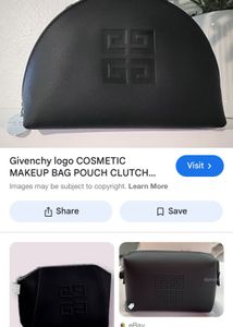 GIVENCHY Logo Cosmetics Makeup 💄 Pouch 👝