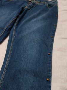 Dark Wash Denim Jeans