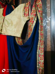 Woman Nd Girl R+N Saree..