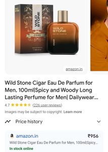 Wild Stone Cigar Perfume