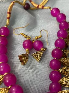 Pink Jewellery Set